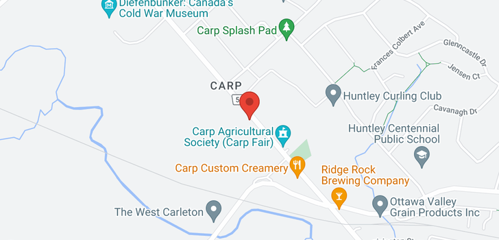 map of 3819 CARP ROAD